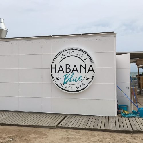 Chiringuito caja de luz